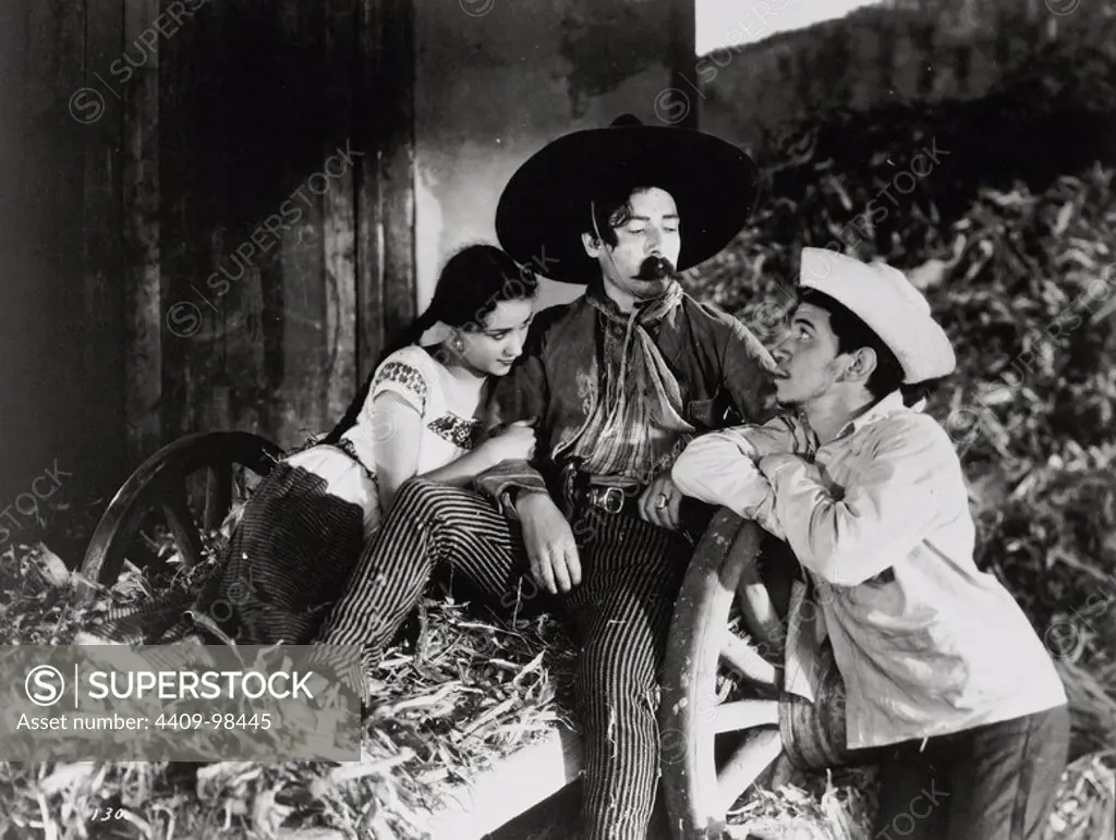CANTINFLAS and ANTONIO R. FRAUSTO in SUCH IS MY COUNTRY (1937) -Original title: ASI ES MI TIERRA!-, directed by ARCADY BOYTLER.