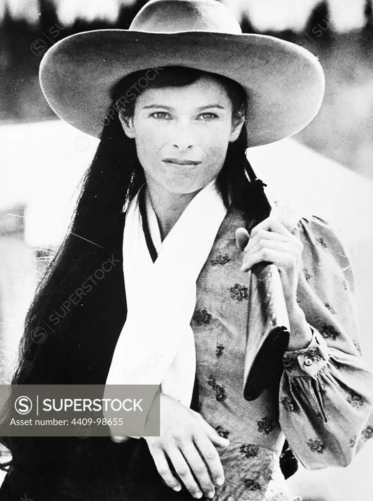 GERALDINE CHAPLIN in BUFFALO BILL AND THE INDIANS, OR SITTING BULL'S HISTORY LESSON (1976), directed by ROBERT ALTMAN.
