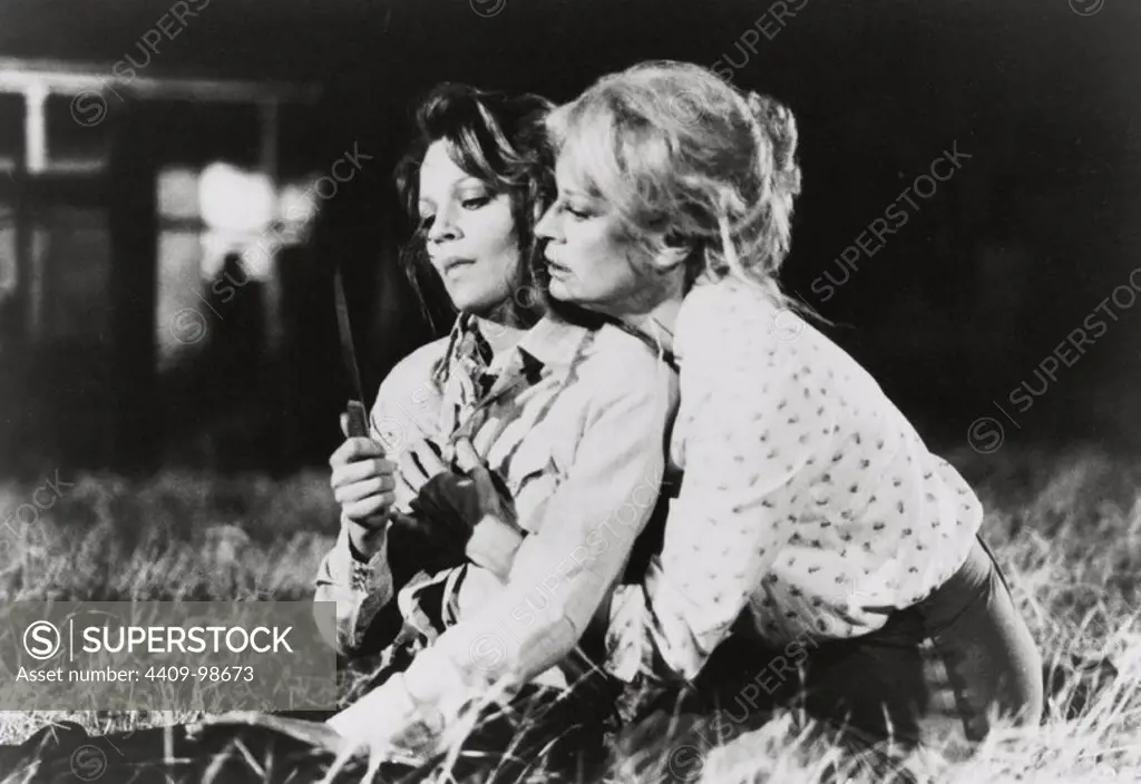 SUSAN BUCKNER and KAREN JENSEN in DEADLY BLESSING (1981), directed by WES CRAVEN.