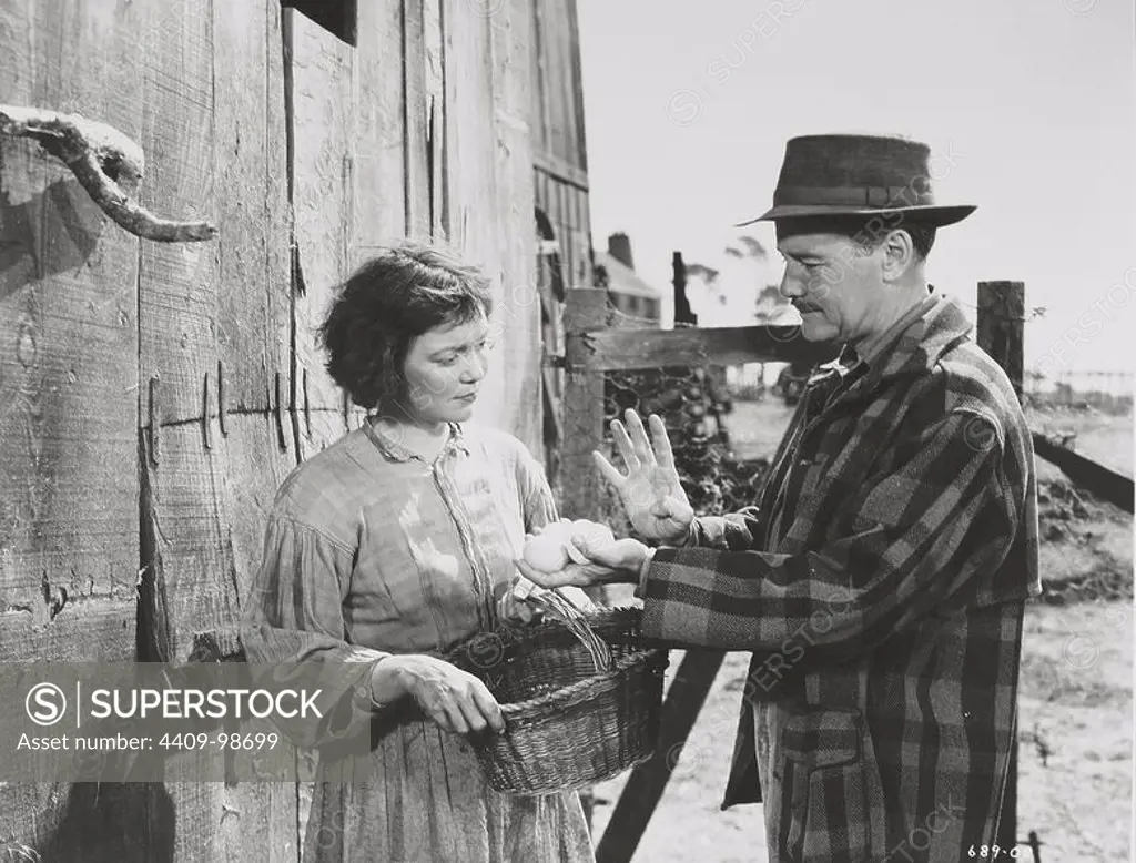 LEW AYRES and JANE WYMAN in JOHNNY BELINDA (1948), directed by JEAN NEGULESCO.