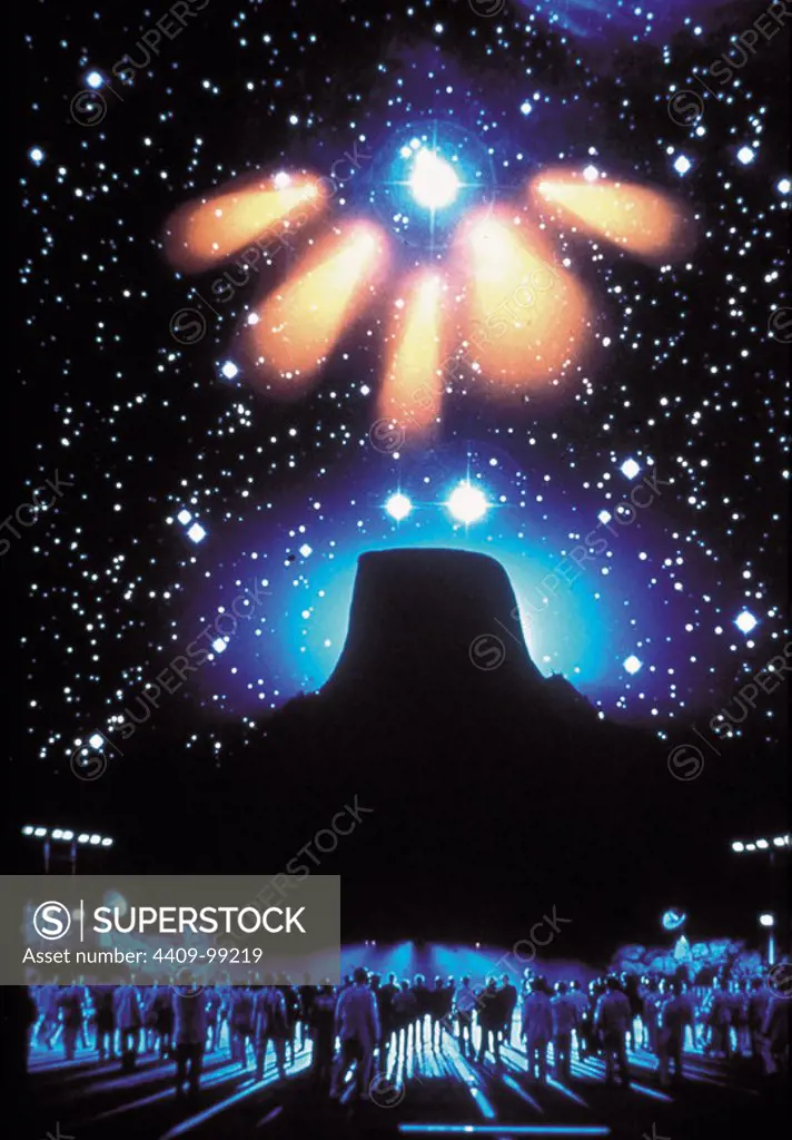CLOSE ENCOUNTERS OF THE THIRD KIND (1977), directed by STEVEN SPIELBERG.