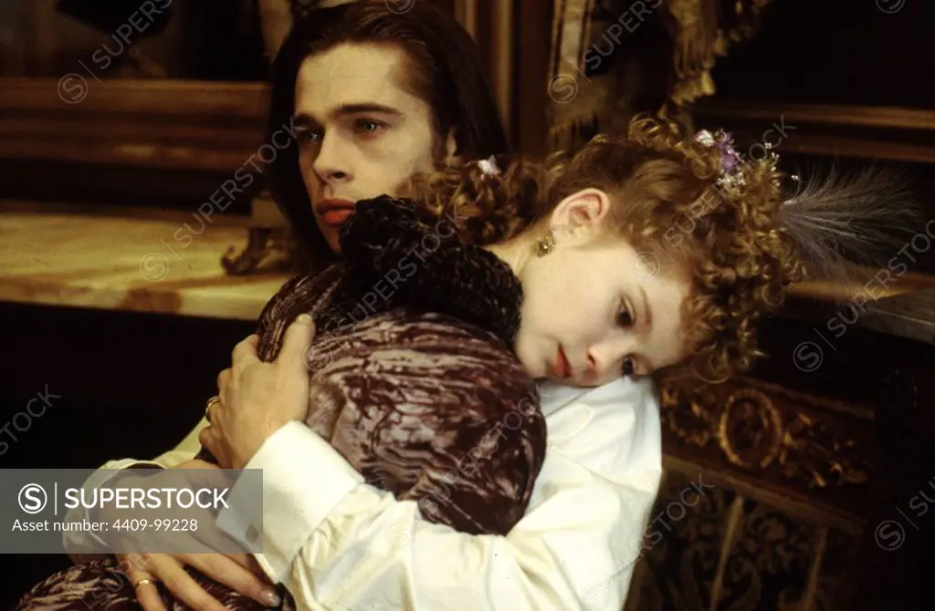 KIRSTEN DUNST and BRAD PITT in INTERVIEW WITH THE VAMPIRE (1994), directed by NEIL JORDAN.