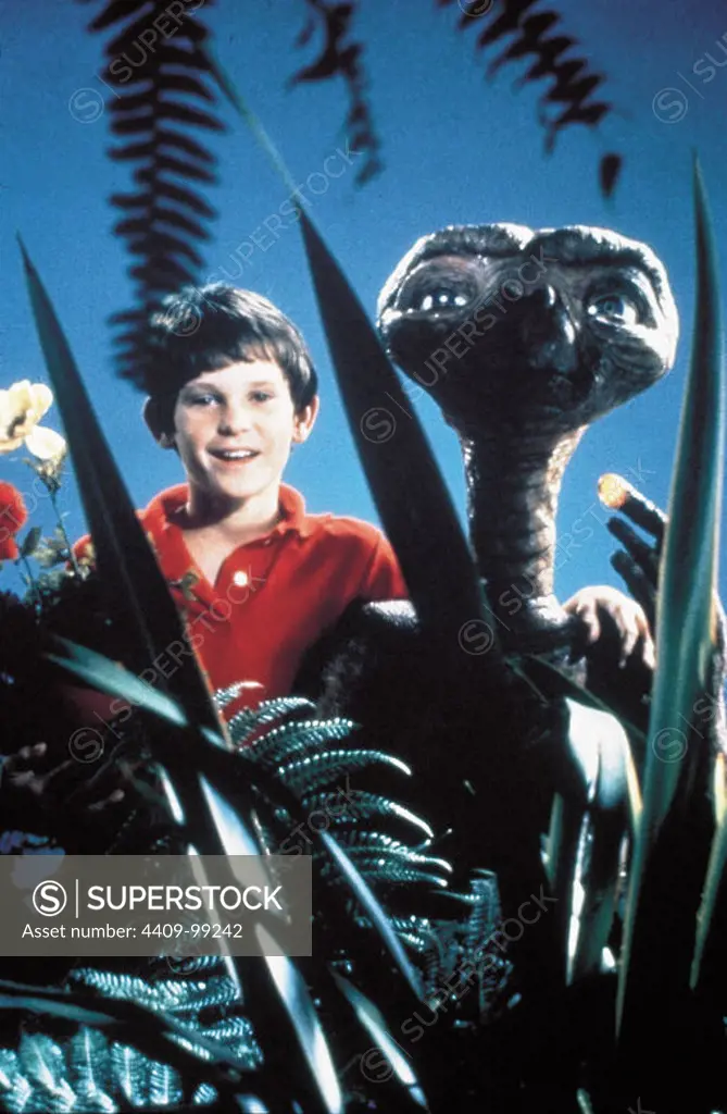 HENRY THOMAS in E. T. THE EXTRA-TERRESTRIAL (1982), directed by STEVEN SPIELBERG.