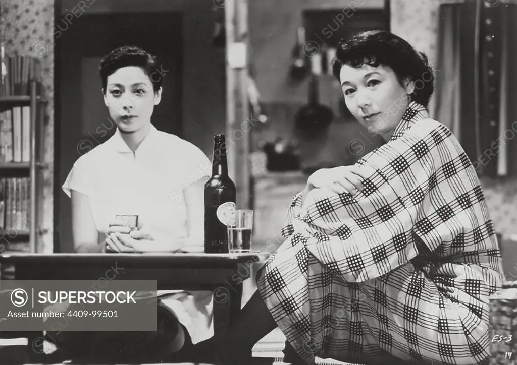 CHIEKO NAKAKITA and CHIKAGE AWASHIMA in EARLY SPRING (1956) -Original title: SOSHUN-, directed by YASUJIRO OZU.