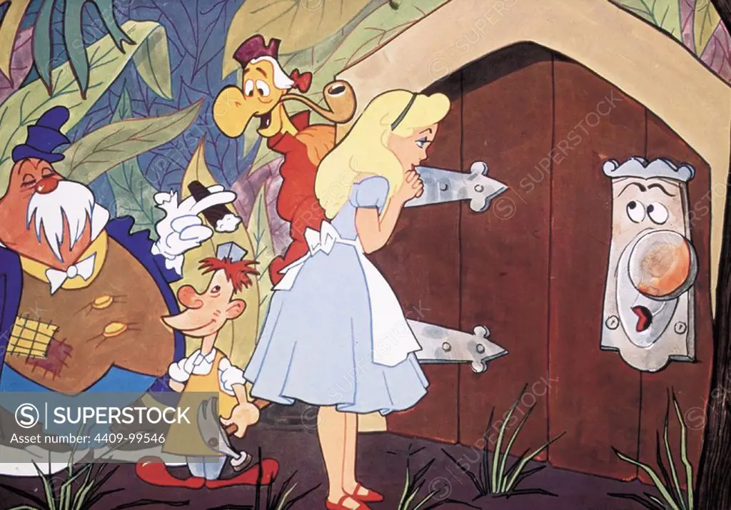 ALICE IN WONDERLAND (1951), directed by CLYDE GERONIMI, WILFRED JACKSON and HAMILTON LUSKE.
