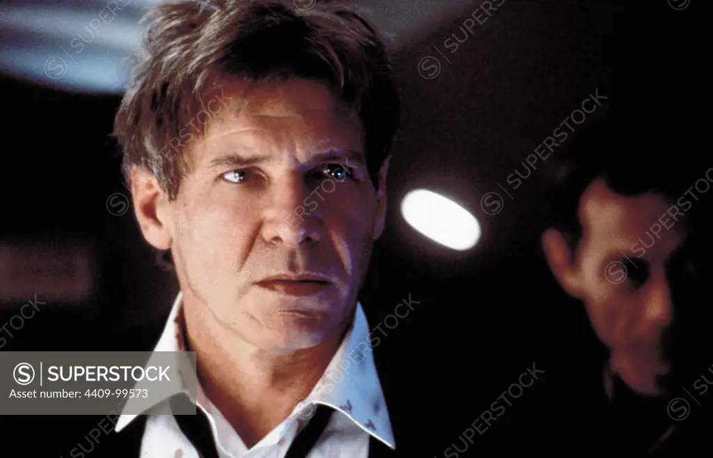 HARRISON FORD in AIR FORCE ONE (1997), directed by WOLFGANG PETERSEN.