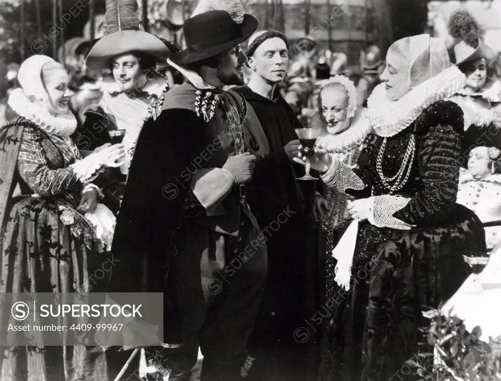 LOUIS JOUVET, FRANCOISE ROSAY and JEAN MURAT in CARNIVAL IN FLANDERS (1935), directed by JACQUES FEYDER.
