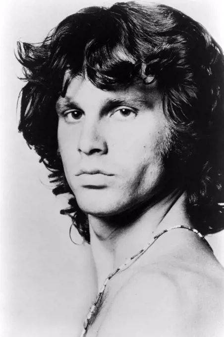 American singer Jim Morrison, best known as the lead singer and lyricist of the rock band The Doors.