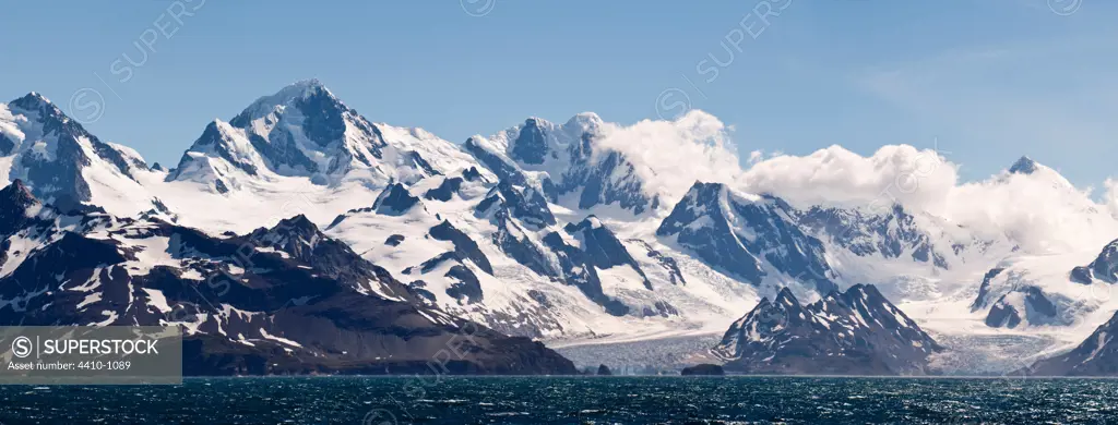 Cooper Bay at the southern extreme of South Georgia Island