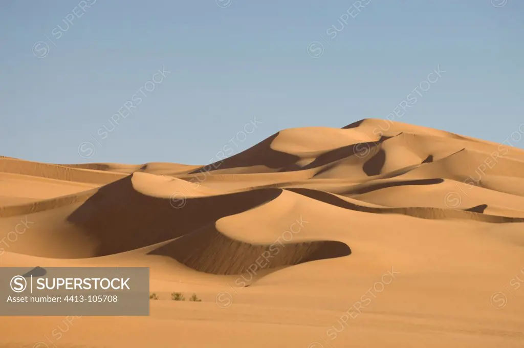 Sand dune Erg Awbari Sahara Desert Fezzan Libya
