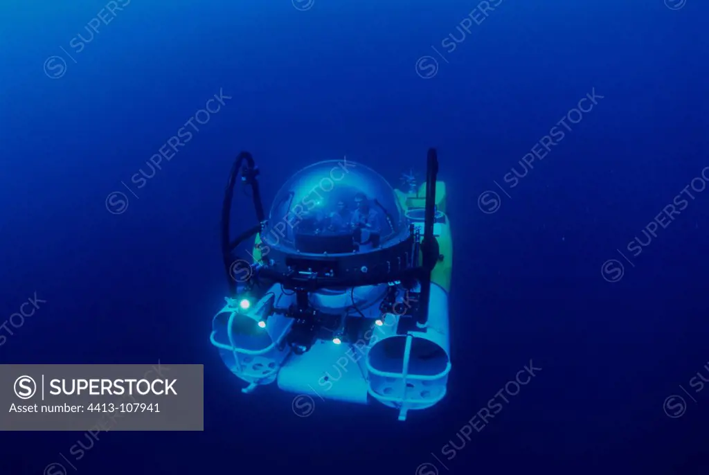 DeepSee deep diving submersible Cocos Island Costa Rica