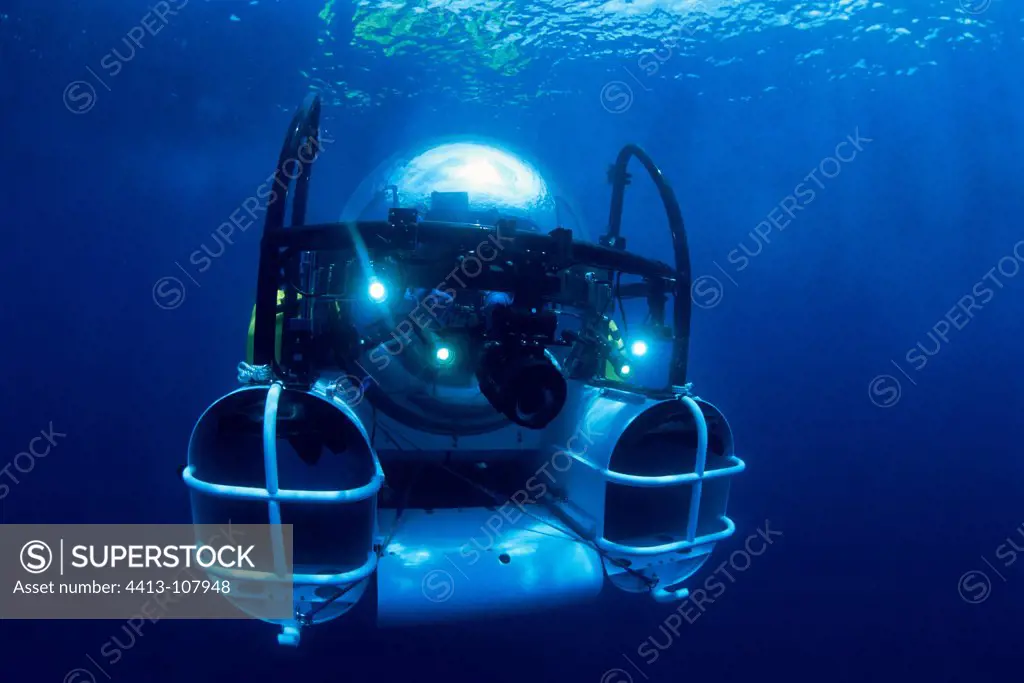 DeepSee deep diving submersible Cocos Island Costa Rica
