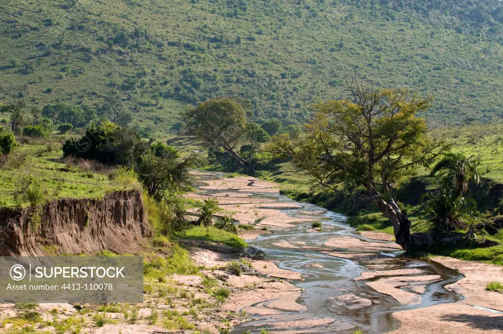 Mara river in the Masai Mara NR Kenya