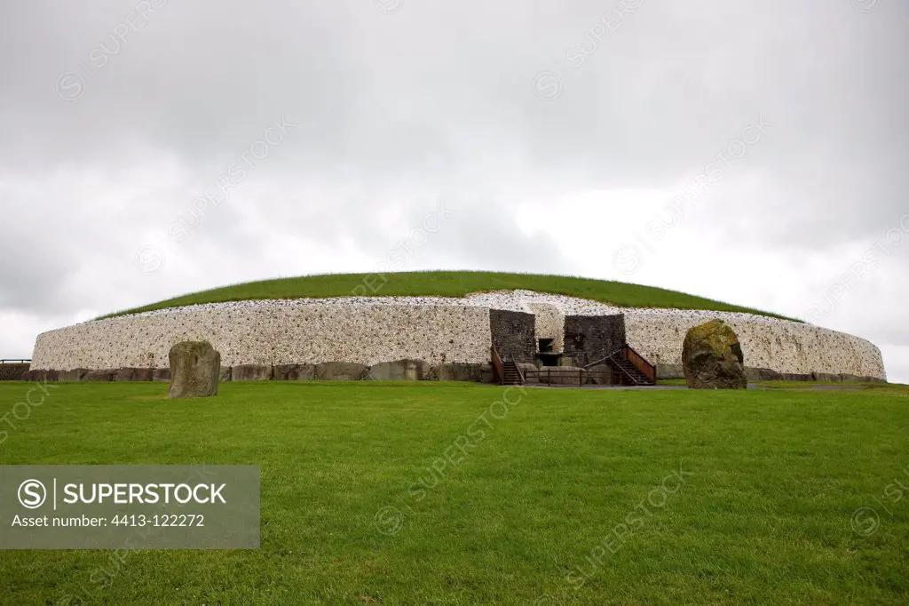 Mounds at Newgrange Neolithic Ireland