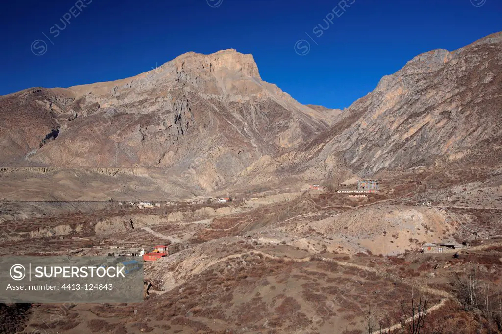 Sacred Valley of Muktinath Nepal Himalayas