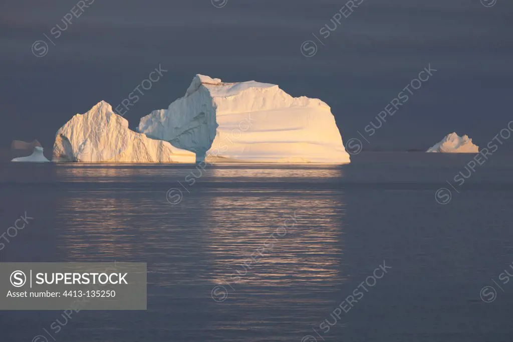 Iceberg in Disko Bay Greenland