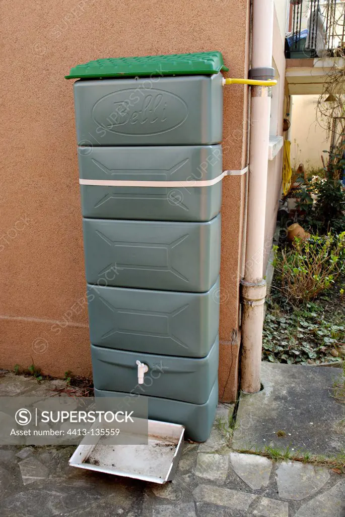 Recovery of rainwater France