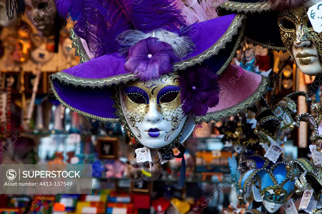 Carnival Masks in Venice Italy