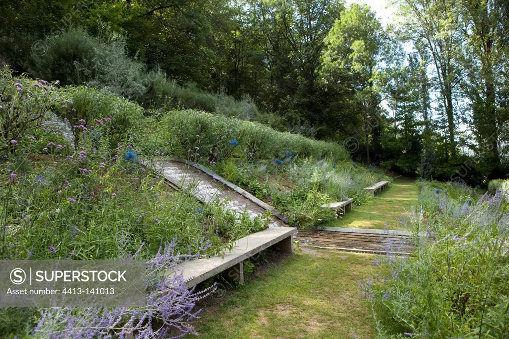Les Jardins de l'Imaginaire in Terrasson in the Dordogne France