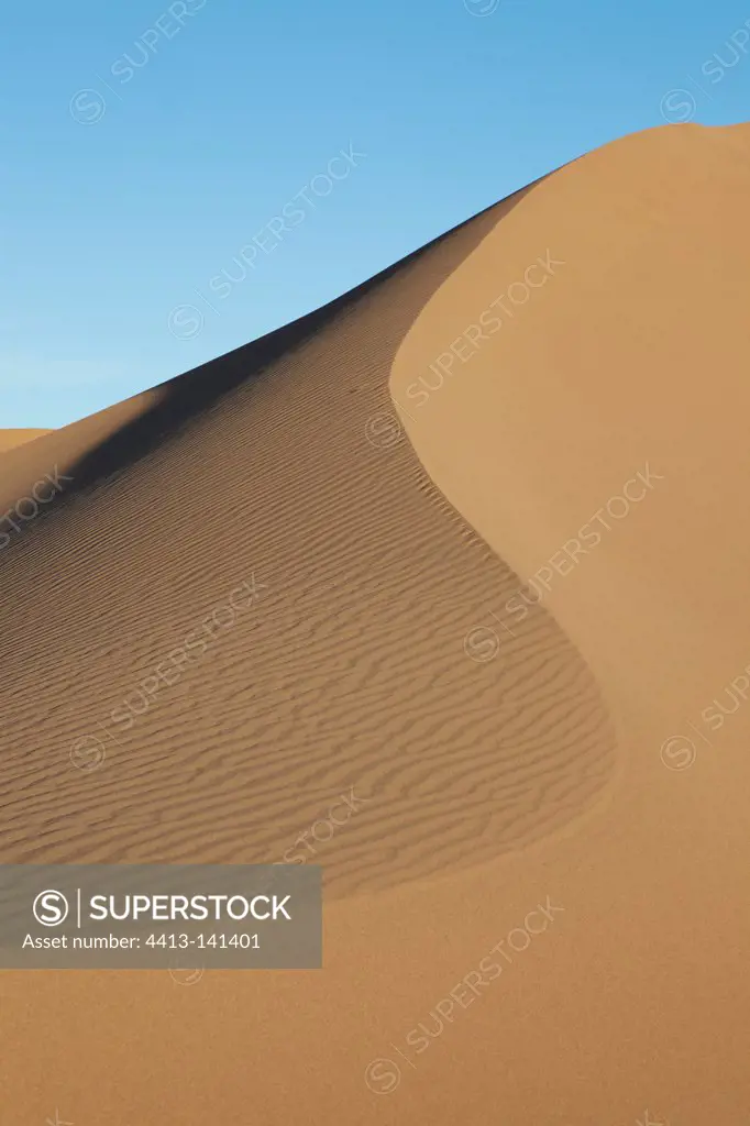 Sand dunes in the Draa Valley in Morocco