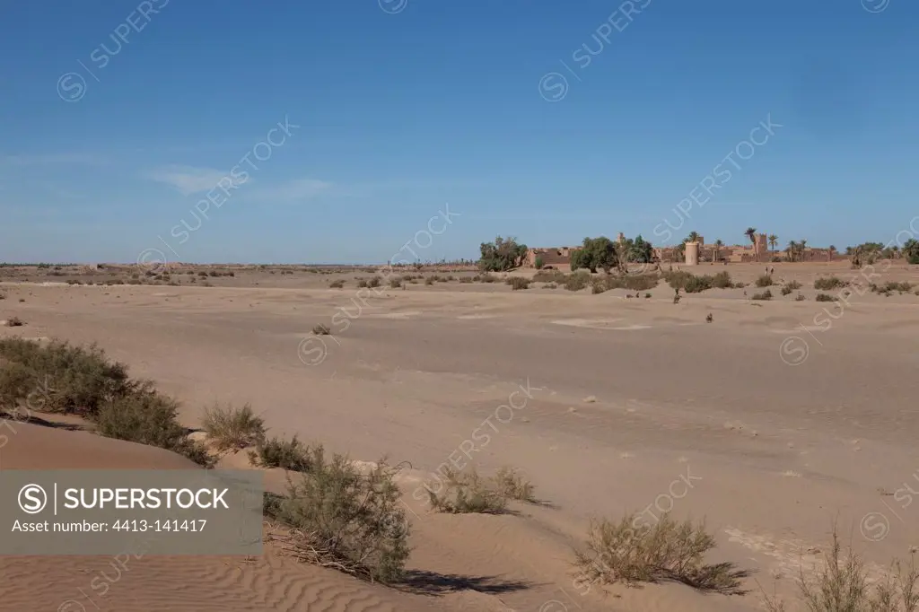Dry River Draa Valley Morocco