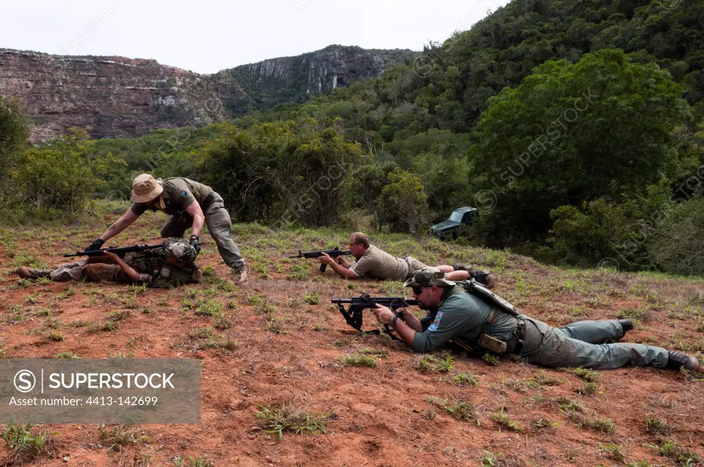Anti Poaching training at Kariega Game Reserve South Africa