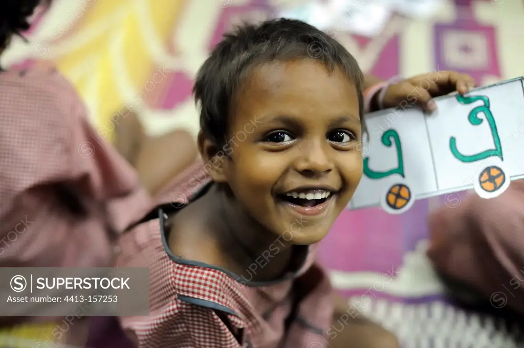 Portrait of a schoolboy for Tomorrow Foundation India