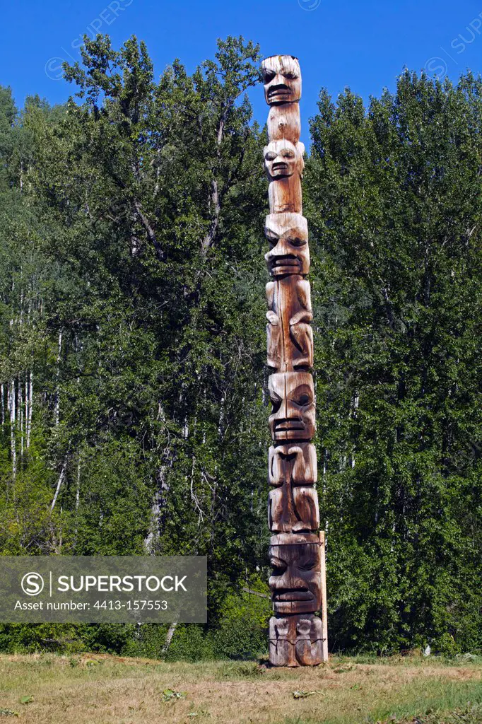 Totem former representative of human beings Canada