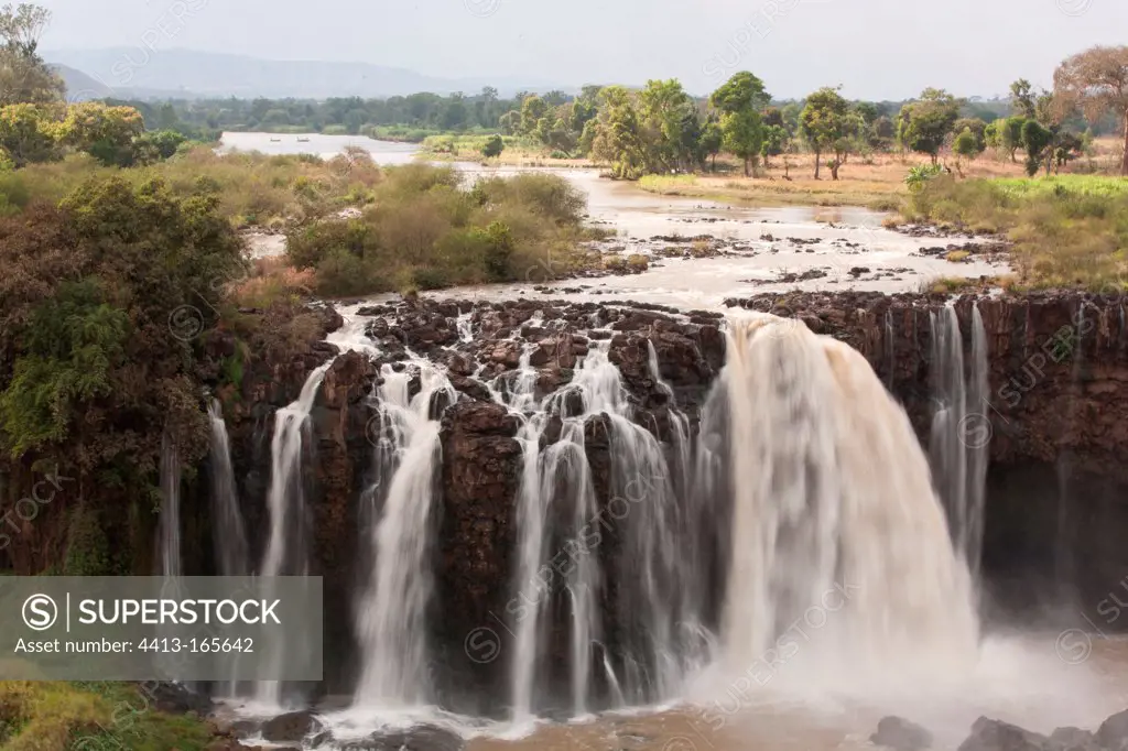 The Blue Nile Falls in Northern Ethiopia
