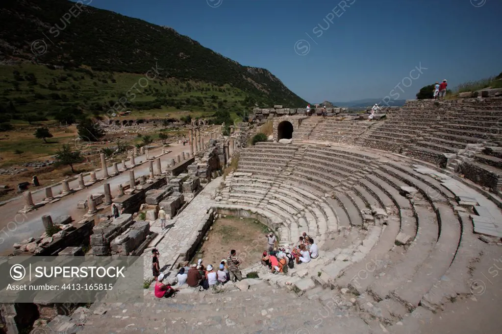 The archaeological site of Ephesus in Turkey