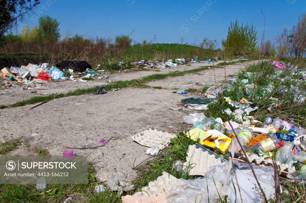 Dumping of waste in nature Slovakia