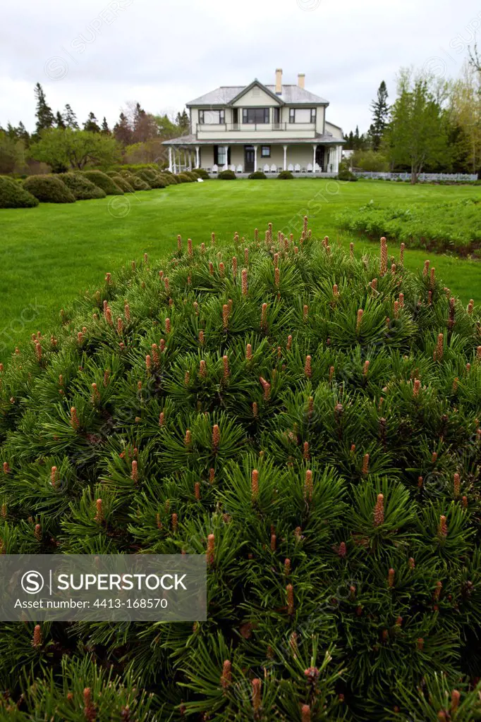 Villa Estevan Reford Gardens Gaspe Peninsula Quebec Canada
