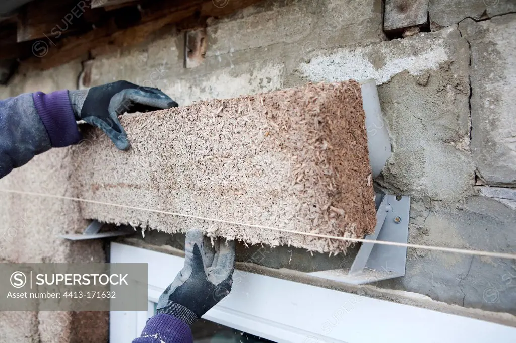 Hemp Brick Exterior Insulation ITE France