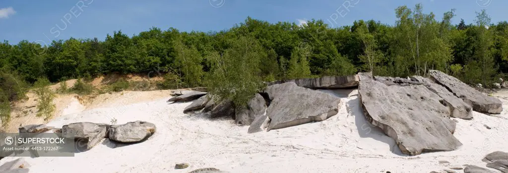 Sandpit to Darvault Massif de FontainebleauFrance