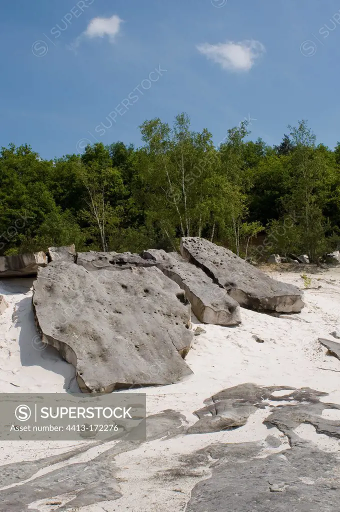 Sandpit to Darvault Massif de FontainebleauFrance