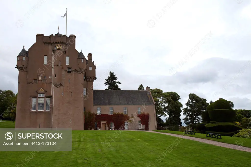 Crathes Castle Highland Scotland UK