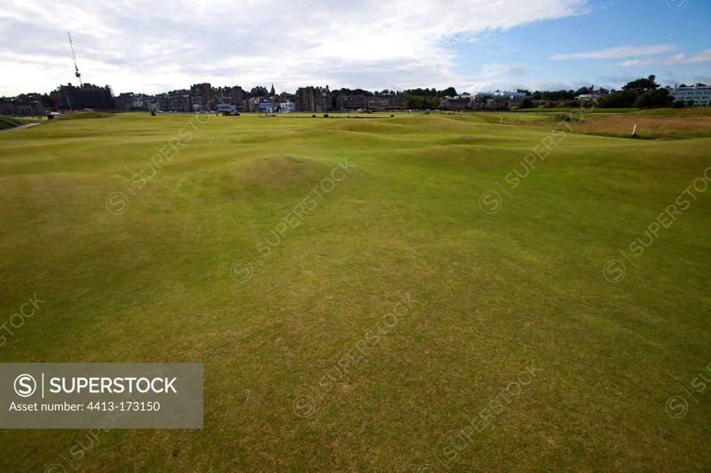 Golf Old Course in St. Andrews ScotlandUK