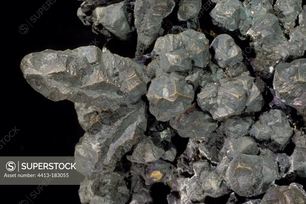 Bornite radioactive mineral from Cornwall UK