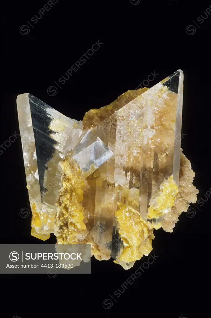 Gypsum from the Marches in Italy