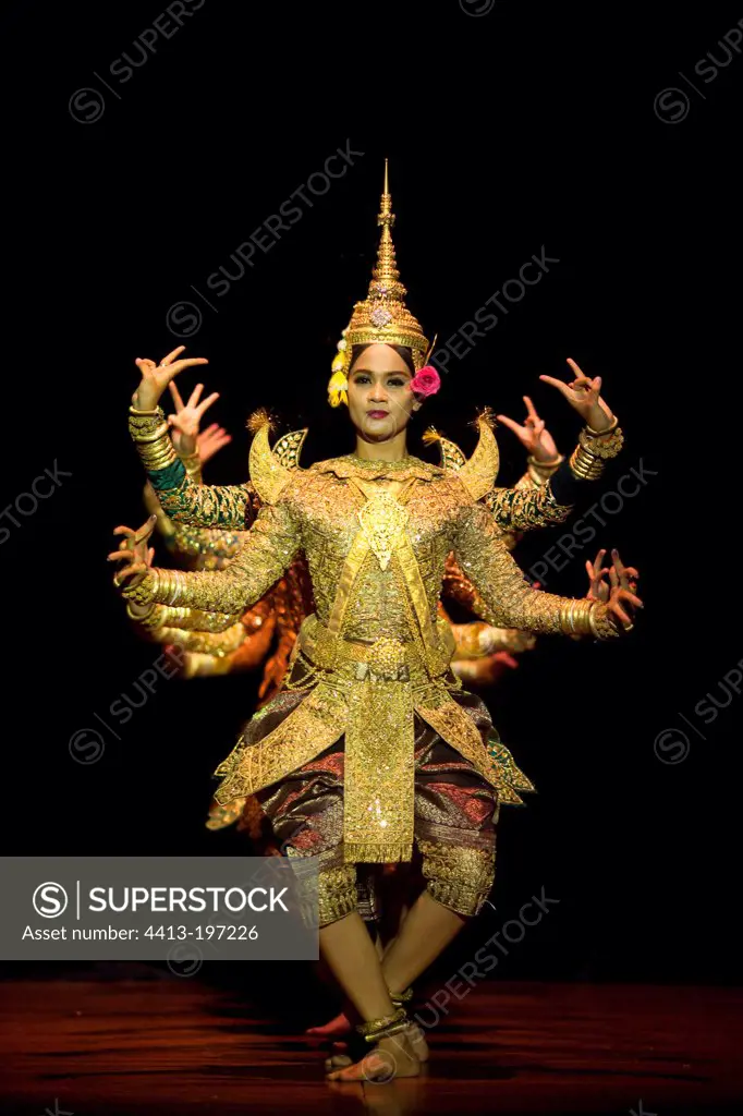 Traditional dance of the Apsaras Cambodia Royal Palace