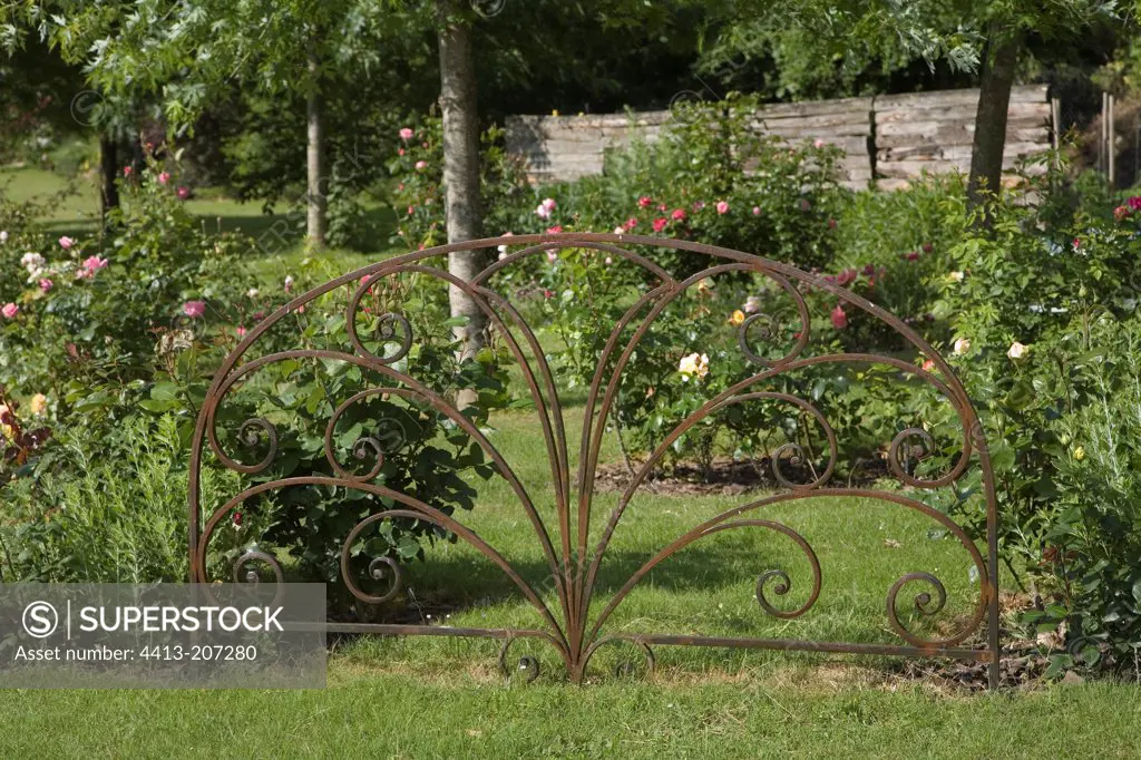 Garden Decor wrought iron France