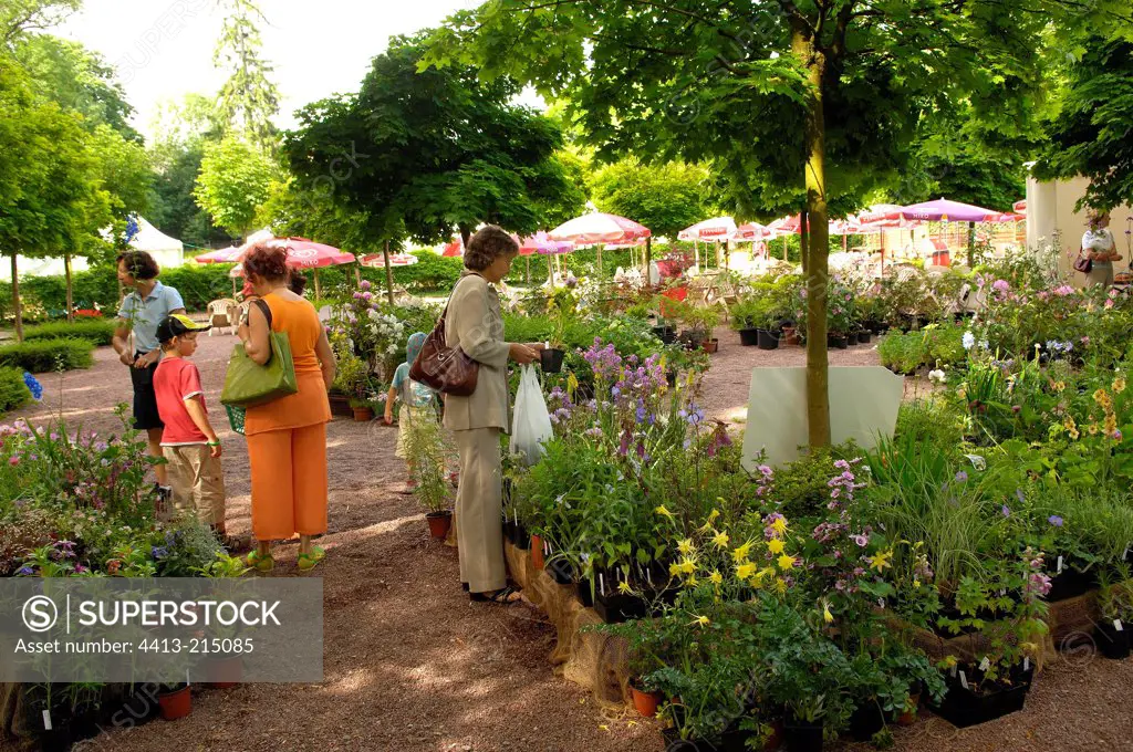 Festival of Rare Plants in Mulhouse Zoo Alsace France