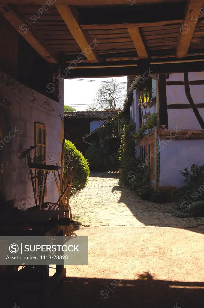 The Gardens of the Blue Farm Uttenhoffen Alsace