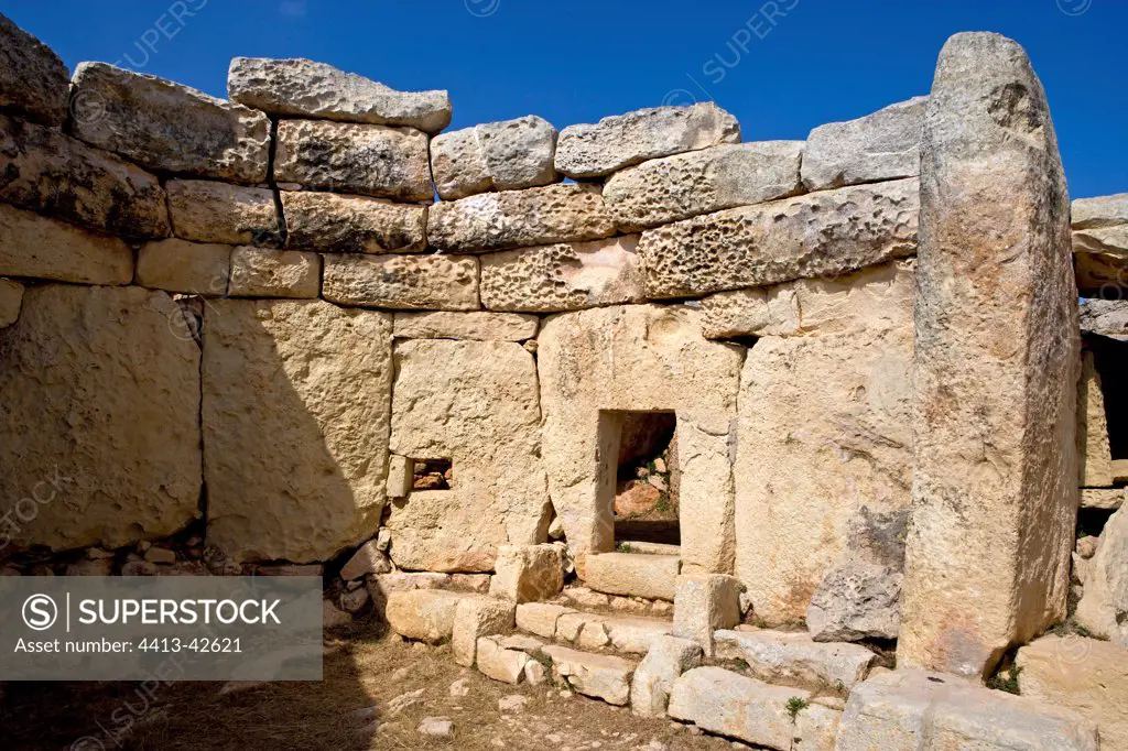 Neolithic temples of Hagar Qim and Mnajdra Malta
