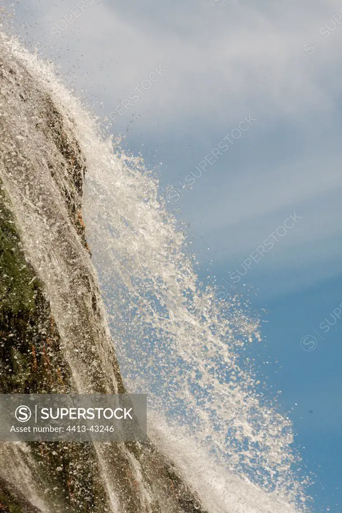 Baume-les-Messieurs waterfall Jura France
