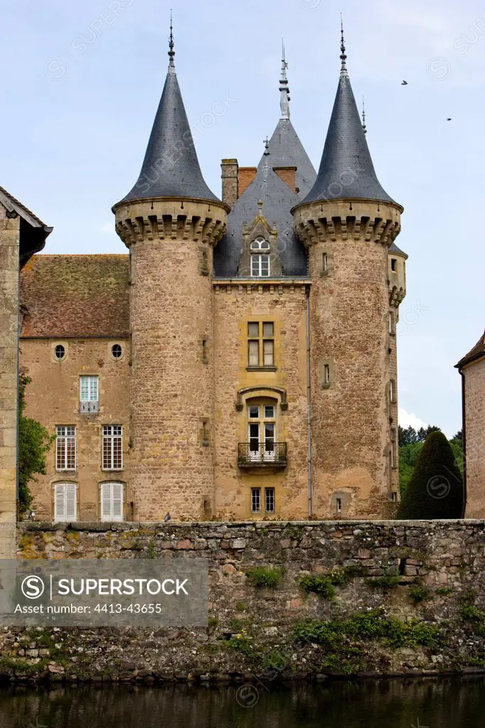 Clayette Castle Bourgogne France