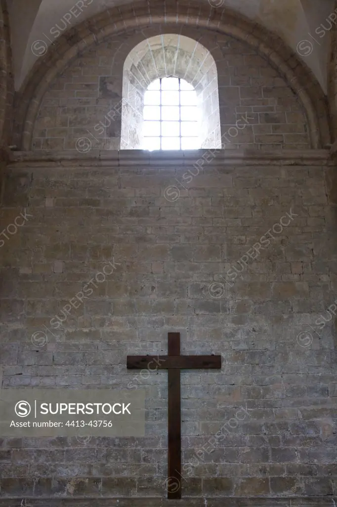 Cross in the Basilica Sainte Marie-Madeleine of Vezelay