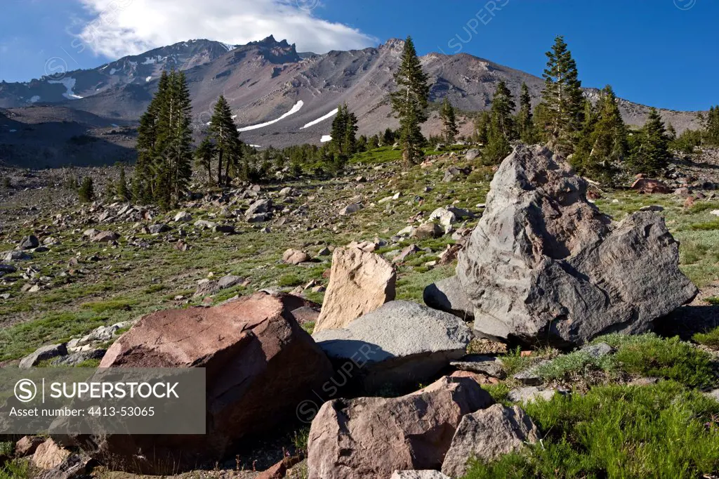 Mount Shasta Cascades Range California USA