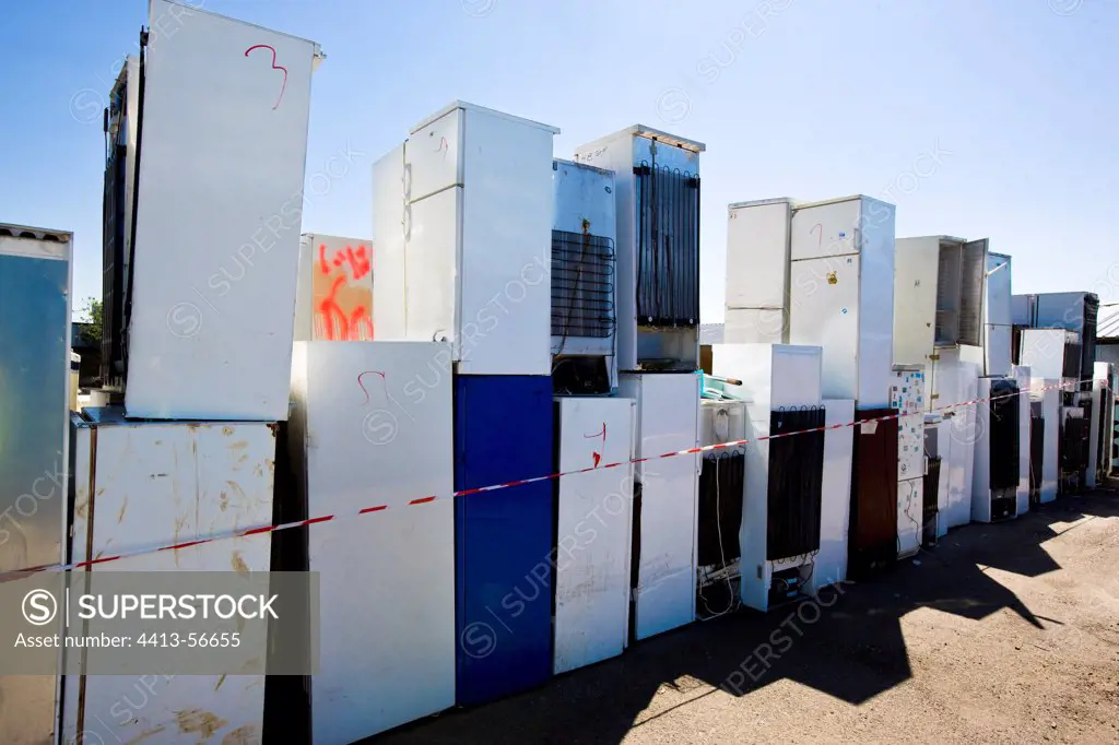 Warehouse used for refrigerators