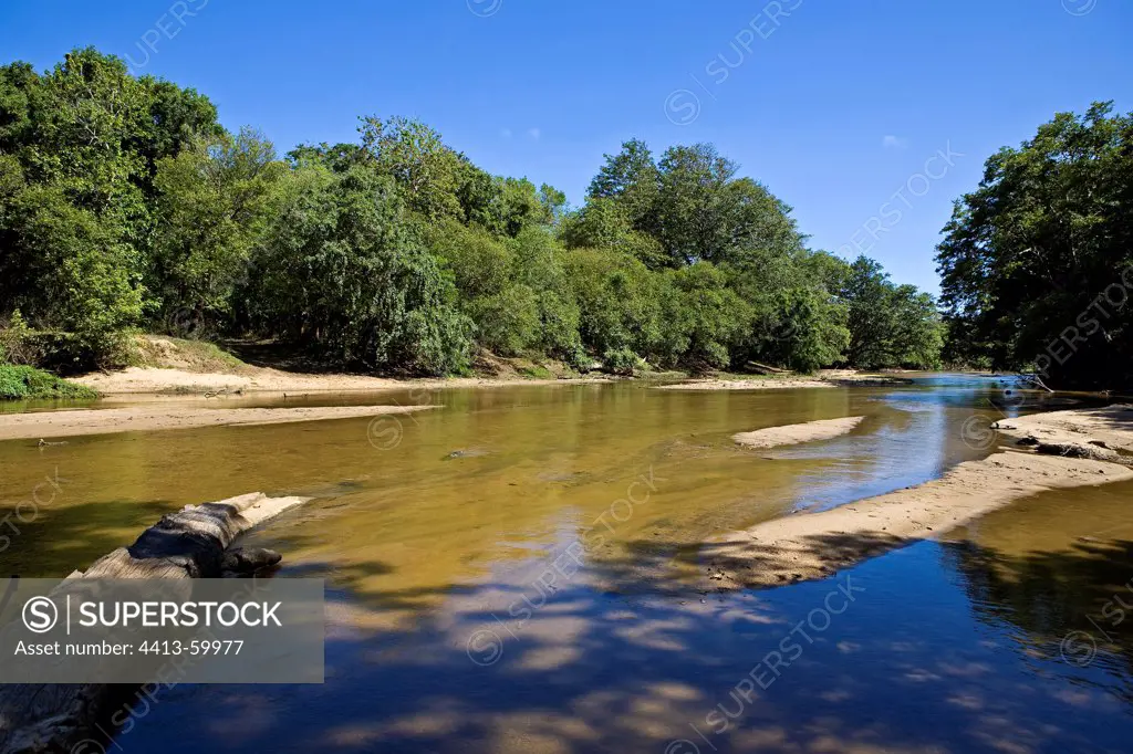 River in Yala National Park Sri Lanka